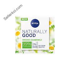 Nivea Naturally Good Organic Chamomile Sensitive Day Cream (50ml)